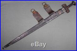 Islamic Tuareg takuba sword (sabre) North Africa, first half 20th century