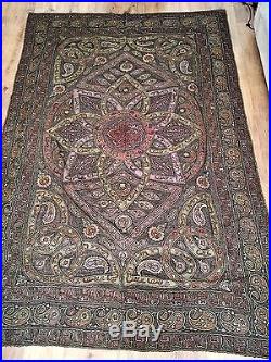 Islamic Turkish Ottoman Silk Embroidery With Tugra & Arabic Calligraphy 3m X2m