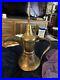 Islamic middle eastern Brass antique coffee pot Dallah