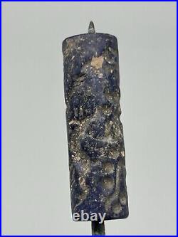 Lapis Lazuli Signet Seal Central Asia Merchandise Antique Bead Intaglio