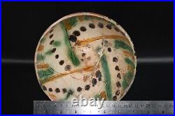 Large Ancient Medieval Central Asia Islamic Ceramic Bowl Circa 10th-12th Century