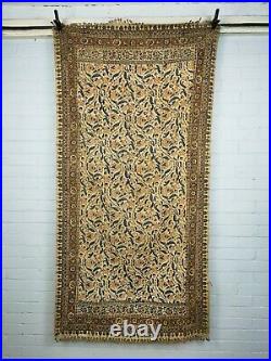 Large Middle Eastern Hand Printed Throw 100cm x 200cm
