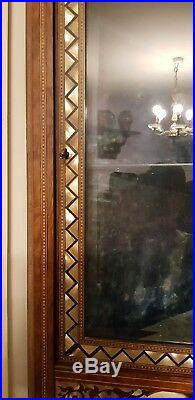 Liberty Style Moorish mother of pearl Inlay Corner Cabinet