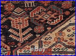 Lrg Antique Persian Hand Woven Geometric Oriental Area Rug Carpet, NR