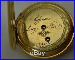 MUSEUM antique LeRoy a Paris 14k gold pocket watch for Ottoman Sultan's Court