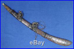 Mandingo Tuareg Islamic sword (sabre dagger) North West Africa 19th