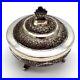 Middle Eastern Covered Bowl 84 Standard Silver Vine Decorations