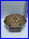 Middle Eastern Handmade Inlaid Box Stash Jewelry Clean Ready To Use #2 Oval