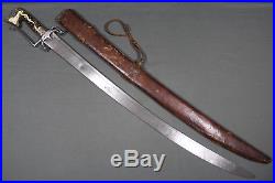 Moroccan nimcha sword Morocco 19th century