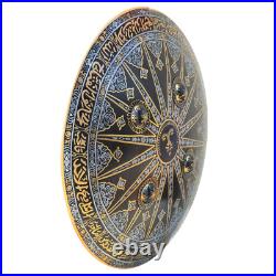 Mughal Islamic Full Arabic Style Persian Antique Engraved Shield With New Design