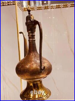 Museum Antique Islamic Middle Eastern copper, Brass pitcher water dropper