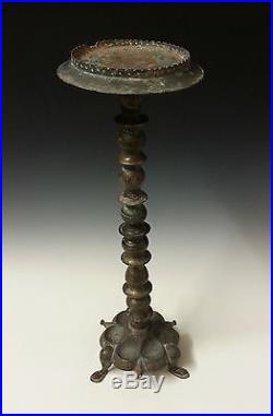 Museum Worthy Antique 12th Century Persian Khorasan Islamic Kufic Oil Lamp Stand