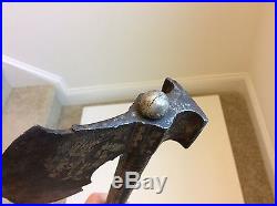 Nice Old Antique Indian Middle Eastern Central Asian Battle Axe No Sword