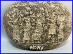 Near Eastern Civilization Historical Intaglio Carved Relief