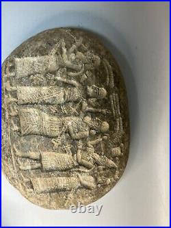 Near Eastern Civilization Historical Intaglio Carved Relief