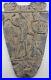 Near Eastern Stone Relief King Punishment Male Historic Carved Tile, owl Stand