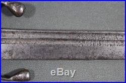 Nimcha with an early European blade with maker's mark Late 16th early 17th