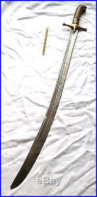 Old Antique Ottoman Turkish Shamshir Saber Kilij Persian Sword Tulwar Yataghan
