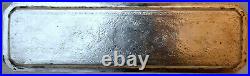 Old Middle Eastern Hand Crafted 84 Silver Narrow Tea Tray