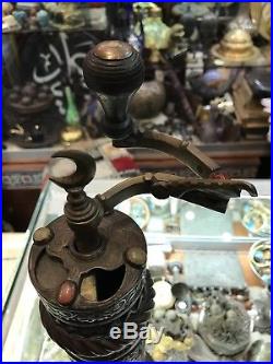 Orientalist Turkish Arabic Islamic Brass Coffee Grinder Coffee MILL