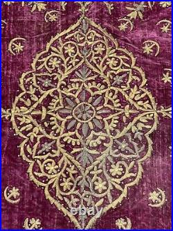 Original 19th century antique ottoman turkish embroidery Turkey cloth