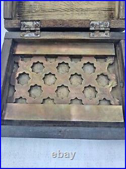 Original Islamic Copper Metal piece was used on Makkah Holy Mosque Kaaba in box