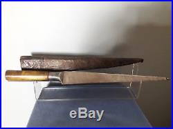 Ottoman Aghan Islamic Yataghan Pesh Kabz Sword Dagger Knife Khanjar