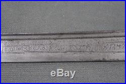Ottoman Circassian sabre signed and dated 1849 Kazi Koumouk (actual Dagestan)