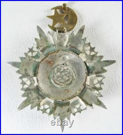 Ottoman Military Order of Medjidie Star Medal Enamel on Silver and Gold WWI