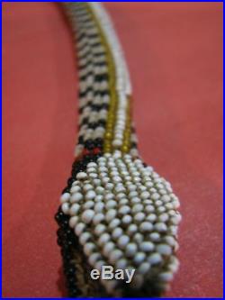 Ottoman Turkish Prisoner Glass Bead Snake