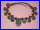 Outstanding Antique Vintage Middle Eastern Beaded Silver & Carnelians Necklace