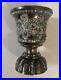 PERSIAN QAJAR With GEM STONES MOUNTED ON SILVER QALYAN CUP POT HUQQA MIDDLE EAST