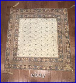 Persian Handwoven Silk Termeh Decorative Tablecloth (41 X 41)