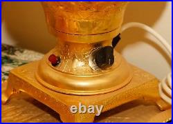 Persian Samovar 7 Piece Electric Tea Set Gold Plated Middle Eastern. WOW