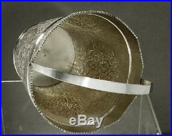 Persian Silver Ice Bucket c1925 Vartan