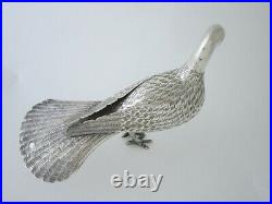 Persian Silver Peacock 1967-1979 by Sevan