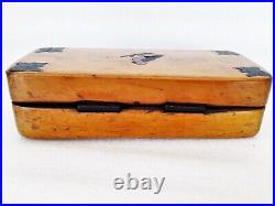 RARE Antique Ottoman / Middle Eastern / Arabic Jade Tobacco Smoking Pipe w Box