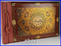 RARE Handmade Qajar Persian Lacquer 1920s Photo Album