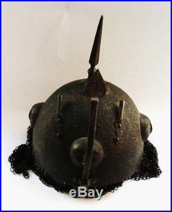 Rare Islamic Antique Helmet 16th