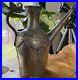 Rare Middle Eastern Ewer / Antique Water Sprinkling Ritual Pitcher Copper