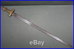 Rare and impressive Tuareg sword with European blade 18th 19th century