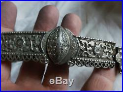 Superb Heavy Fine Quality Antique Armenian Silver Belt