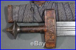 Superb Tuareg takuba sword (sabre) North Africa, first half 20th century
