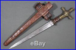 Tuareg arm dagger called gozma North Africa, 19th first half 20th century