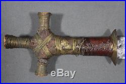 Tuareg arm dagger called gozma North Africa, 19th first half 20th century