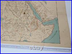 Turkish Ottoman Empire Period Egypt Jerusalem Saudi Arabia Mecca Red Sea Maps