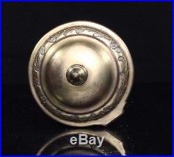 Turkish Ottoman Tombak Sugar Pot / Cup & Cover dated Constantinople 1845