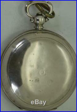Unique antique Oriental military officer award silver&enamel watch. Shah Mozaffar