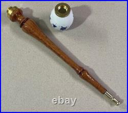 Vafoor Hard Wood Hand Made Pipe Collectors Item Decoration With History