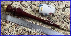 Vafoor Hard Wood Hand Made Pipe Collectors Item Decoration With History